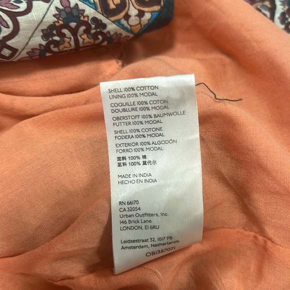 Bohemian Patchwork Anthropologie Peregrine Dress - Picture 8 of 8